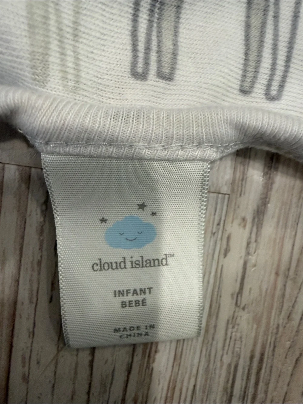 cloud island Gray, Mint & White Animal Print Baby washcloths Set